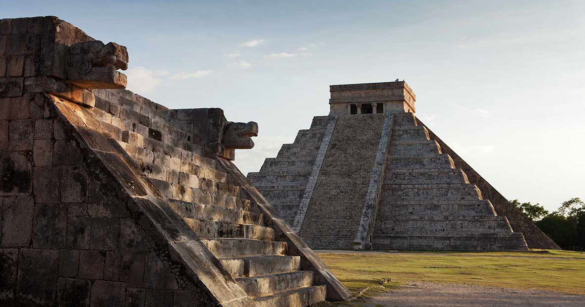 site archéologique maya pendant une excursion Chichen Itza